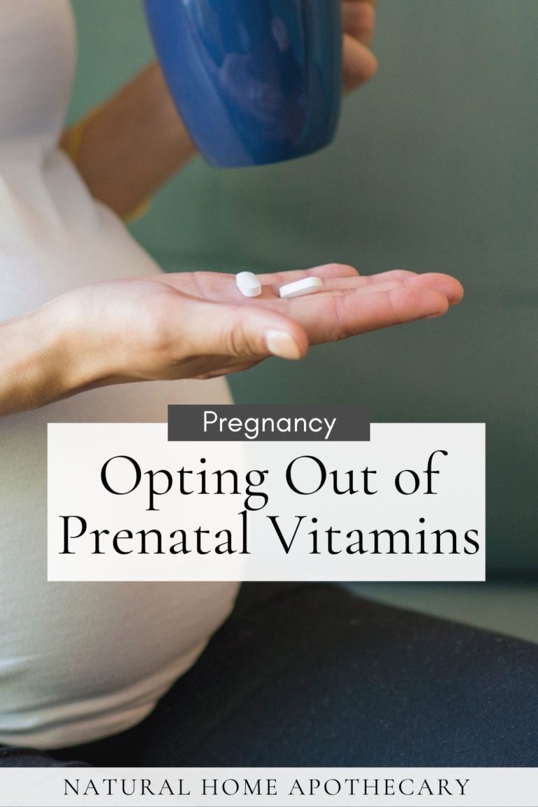 Opting Out of Prenatal Vitamins