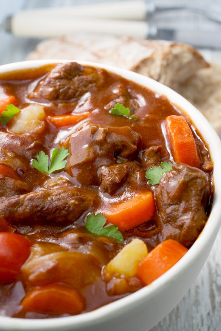 Old Fashioned Beef Stew Recipe (Slow Cooker)