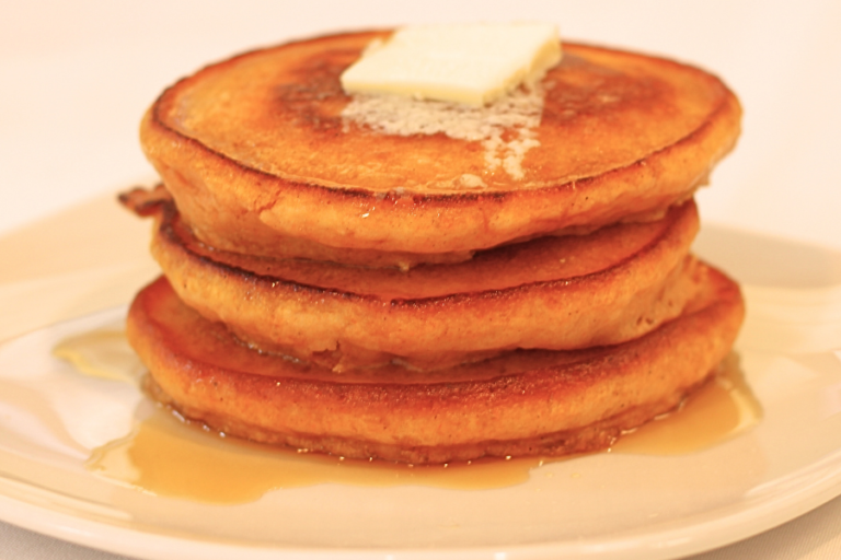 Sourdough Pumpkin Pancakes With Discard