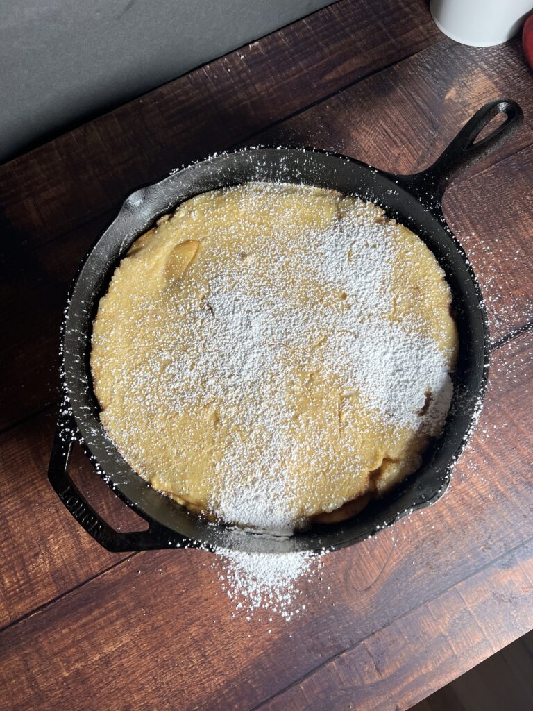 Sourdough Apple German Pancakes (Dutch Babies)