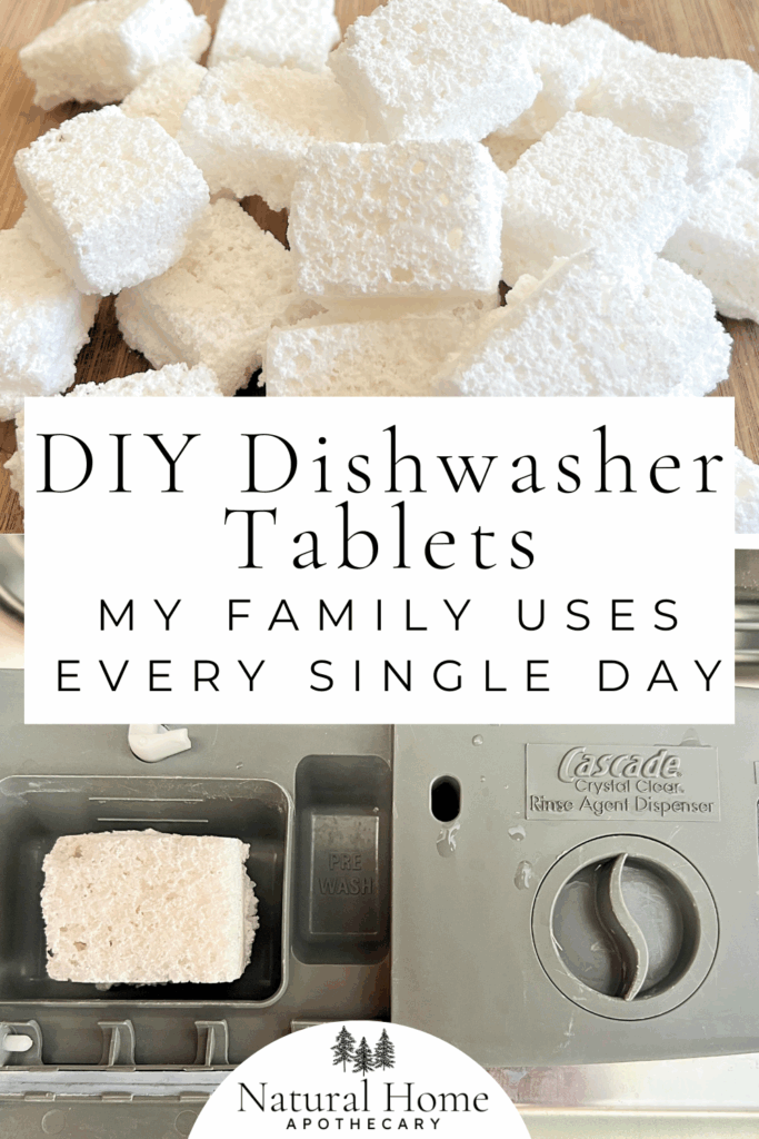 DIY dishwasher tablets