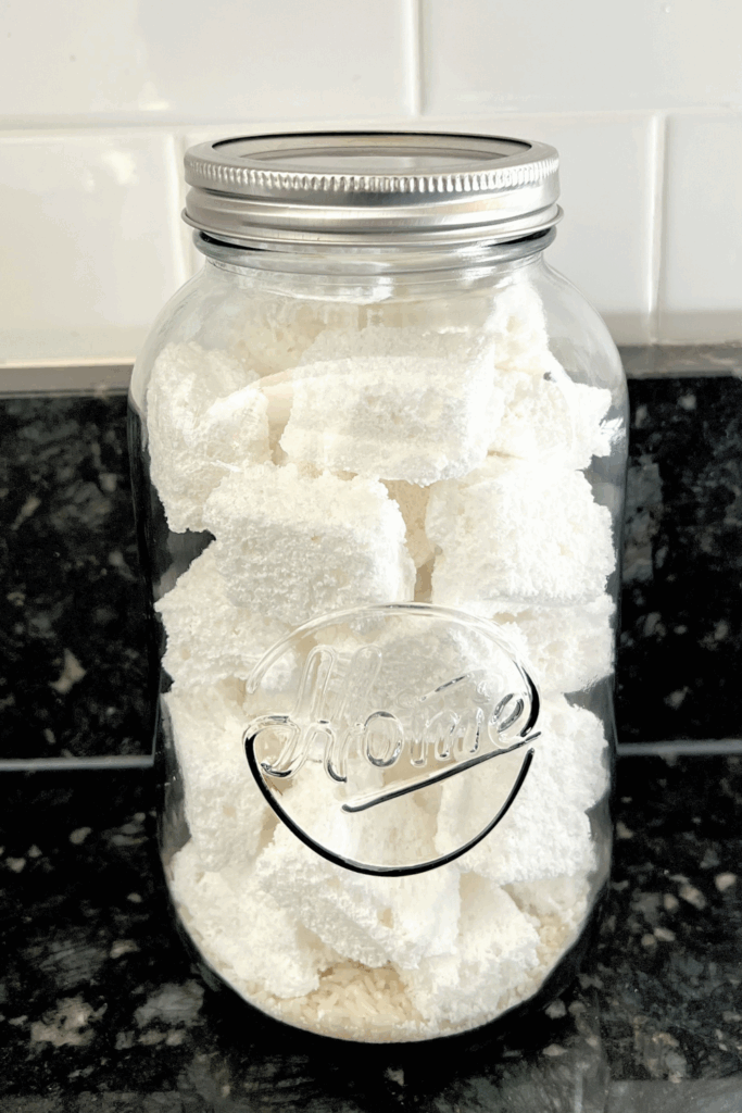 DIY dishwasher tablets