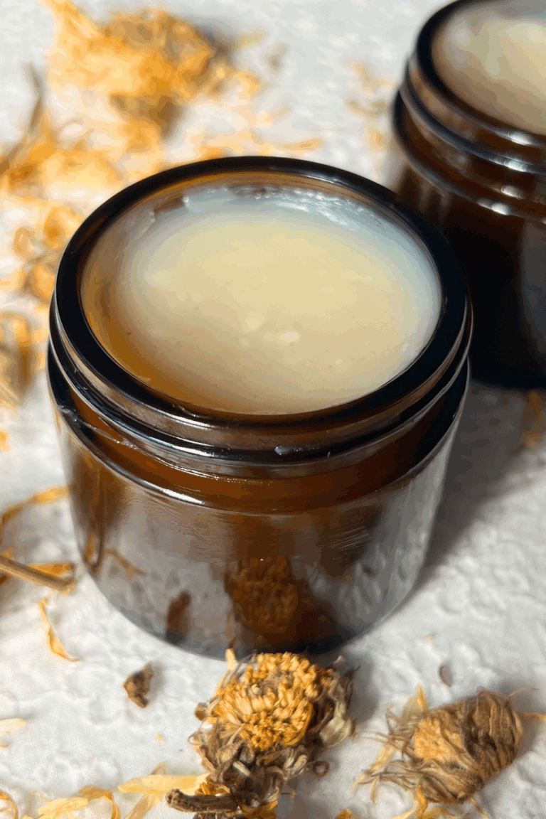 DIY Calendula Salve for Chapped, Itchy Skin