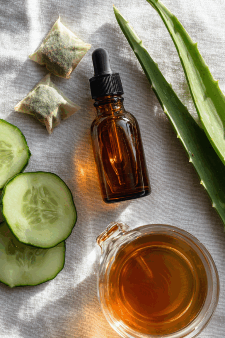 10 Remedies for Puffiness, Dark Circles & Wrinkles Under Eyes