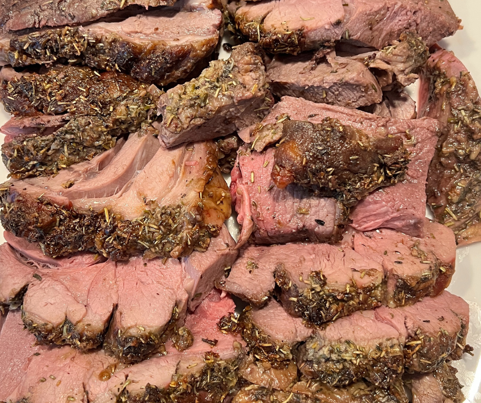 Perfect Roasted Leg of Lamb (Bone In)