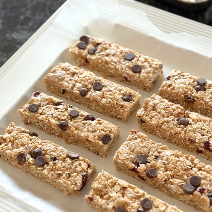 peanut free no bake granola bars
