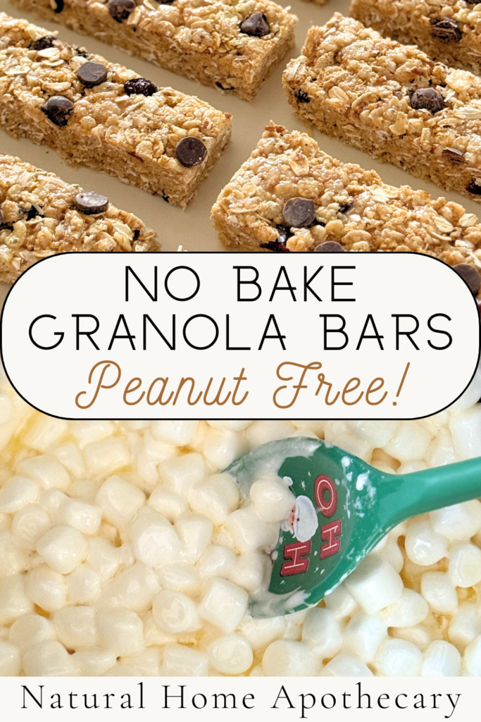 peanut free no bake granola bars