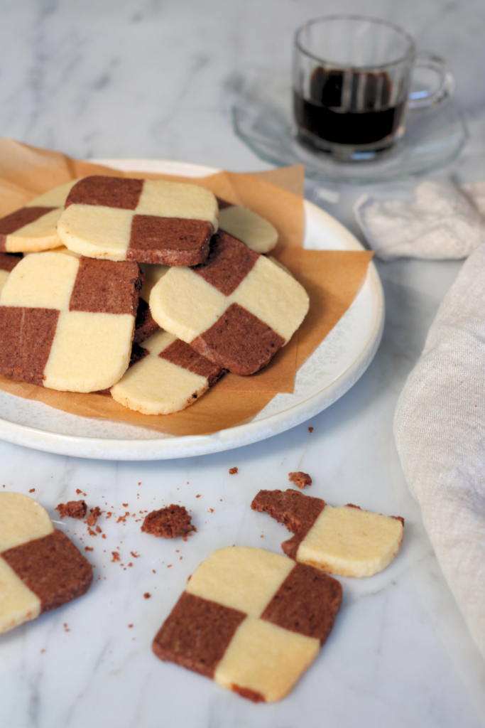 Checkerboard Icebox Cookies