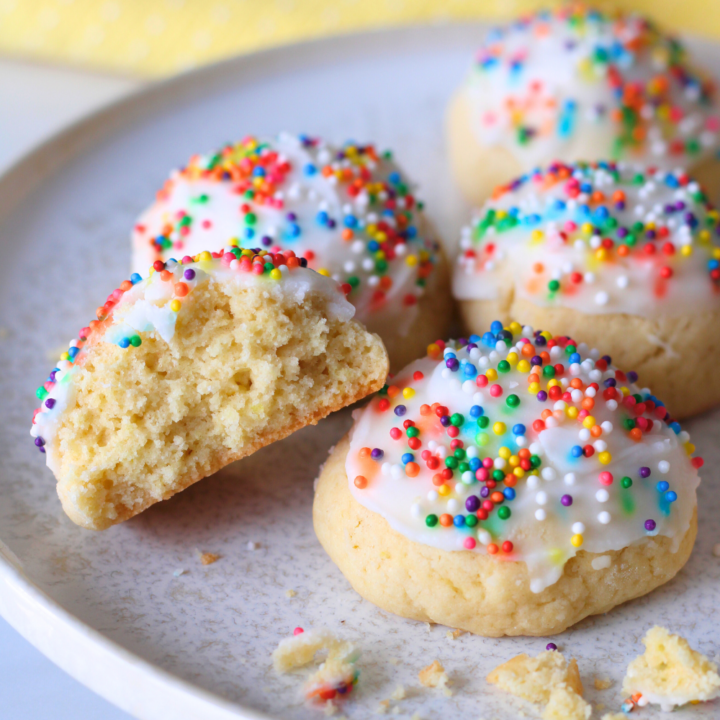 Italian Lemon Drop Cookies