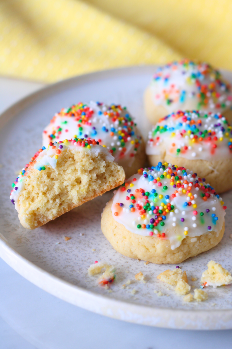 Italian Lemon Drop Cookies