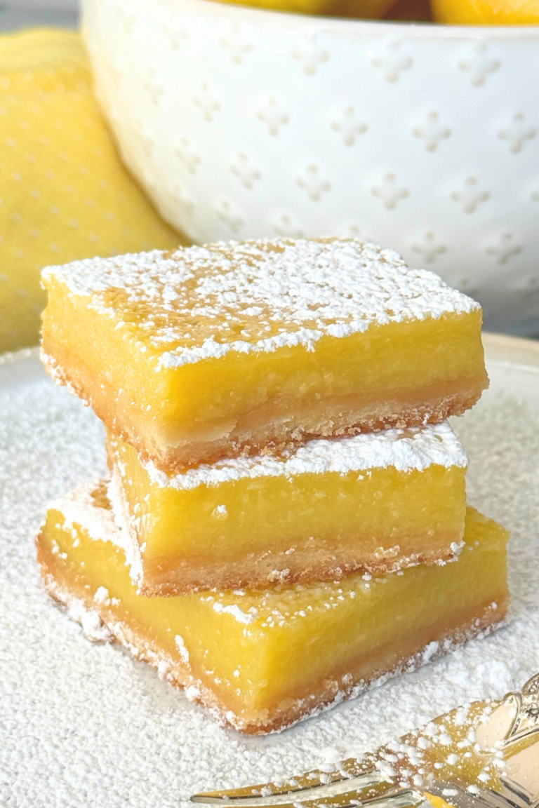 Lemon Bars With Shortbread Crust