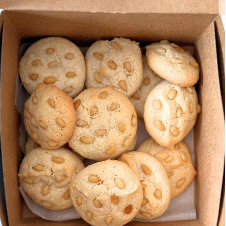 Italian Pignoli Cookies (Chewy Almond Paste Cookies)