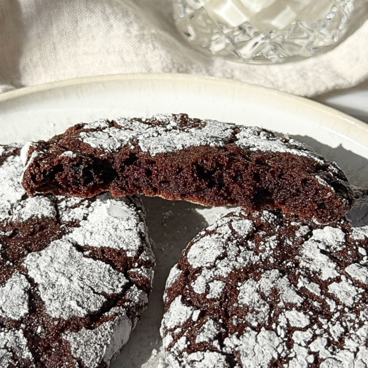  Chocolate Crinkle Cookies