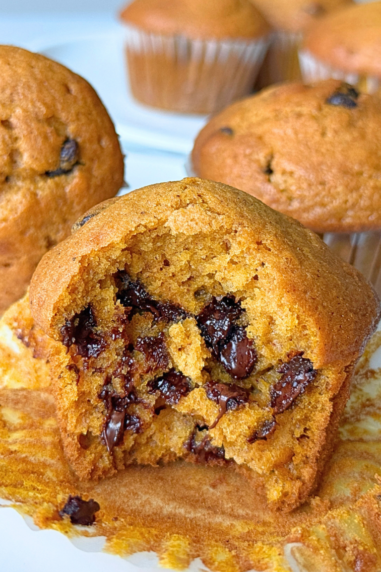 Pumpkin Chocolate Chip Muffins