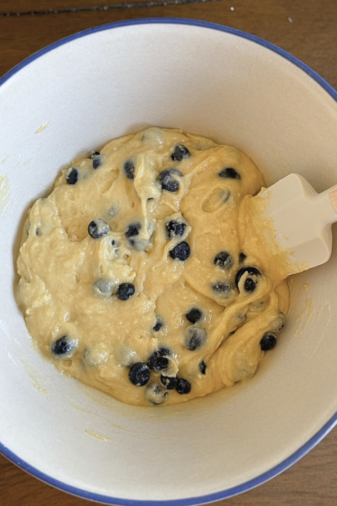 Big Blueberry Muffins (Easy One Bowl Recipe) - Muffins