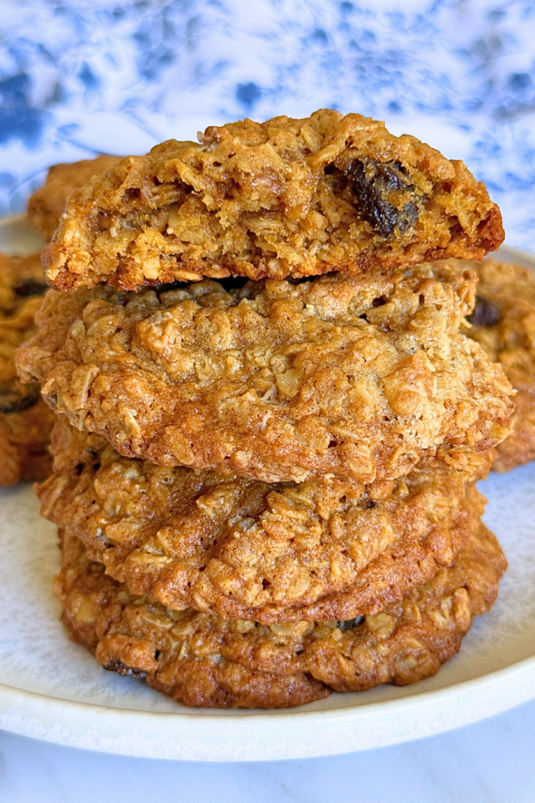 Bakery Style Oatmeal Raisin Cookies
