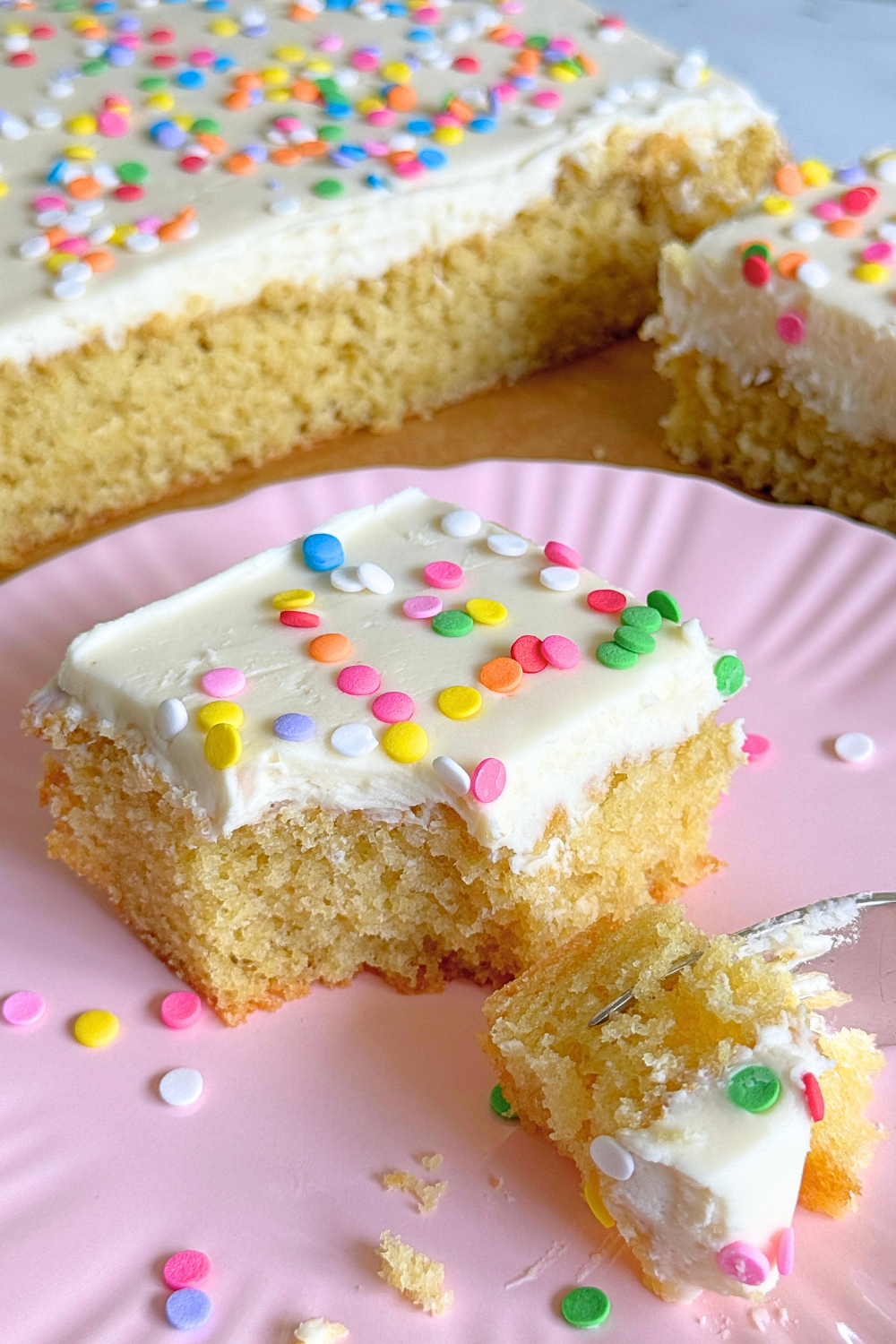Yellow Sheet Cake