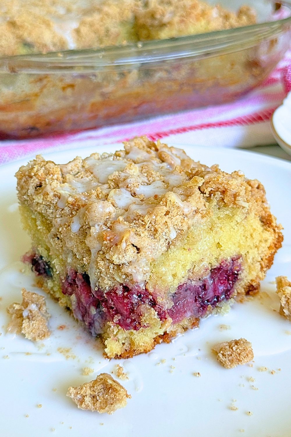 Blackberry Crumb Cake