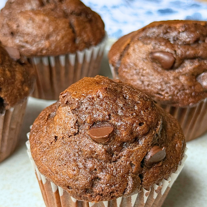 Double Chocolate Chip Muffins