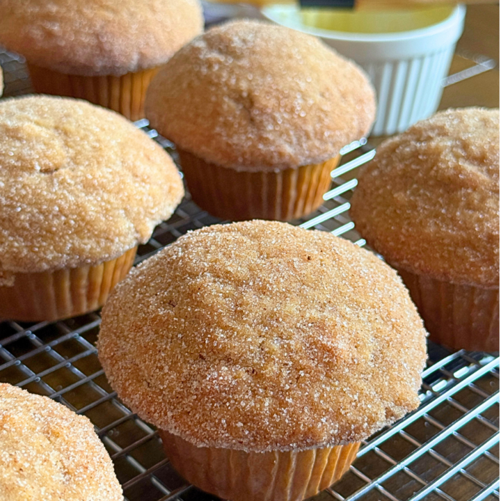Apple Cider Donut Muffins