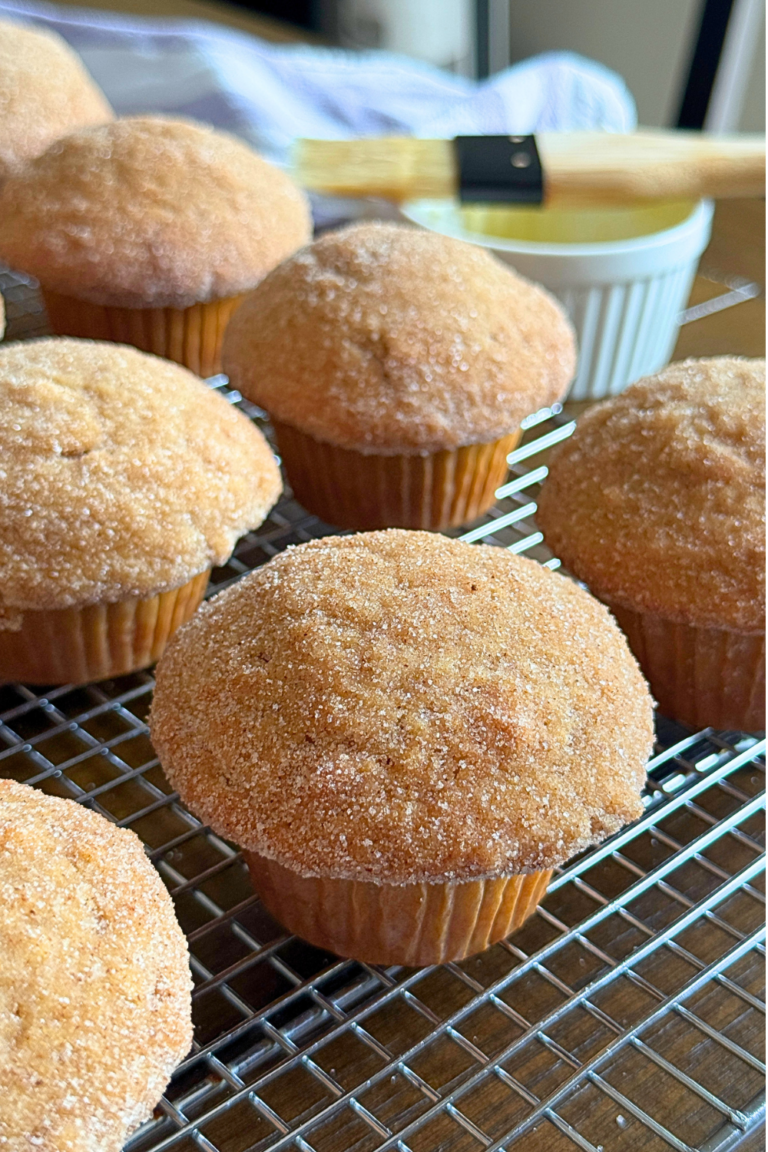 Apple Cider Donut Muffins