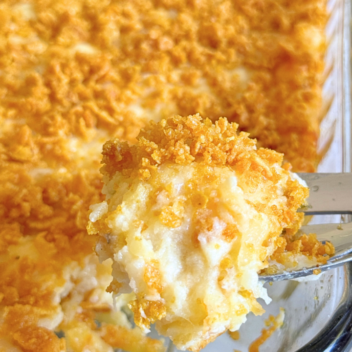 Funeral Potatoes (Cheesy Hash Brown Casserole)