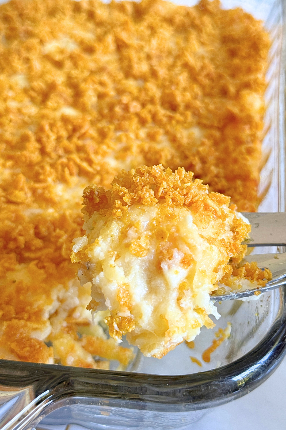 Funeral Potatoes (Cheesy Hash Brown Casserole)