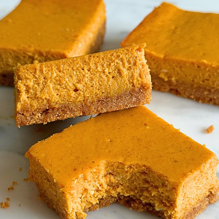 Pumpkin Cheesecake Bars