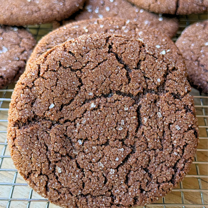 Chewy Chocolate Sugar Cookies