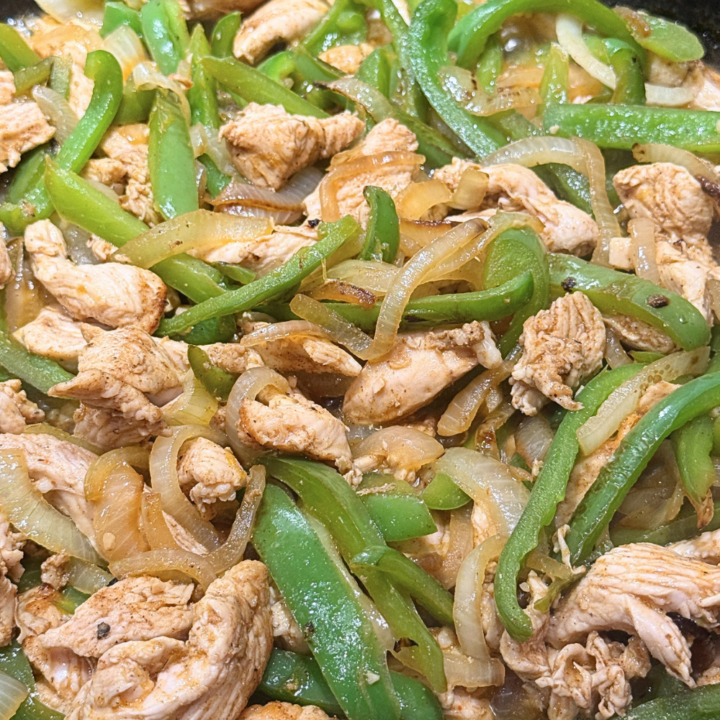 Skillet Chicken Fajitas